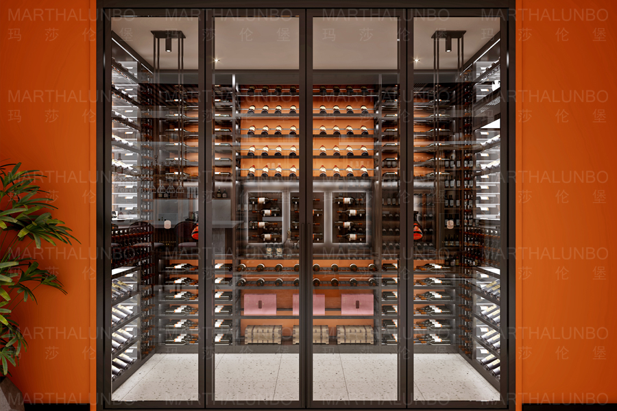 珠海翠湖山莊別墅恒溫酒柜工程案例