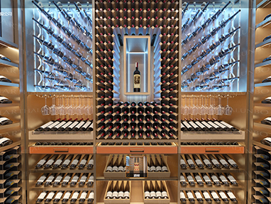 360°現(xiàn)代極簡(jiǎn)風(fēng)格酒窖全景欣賞