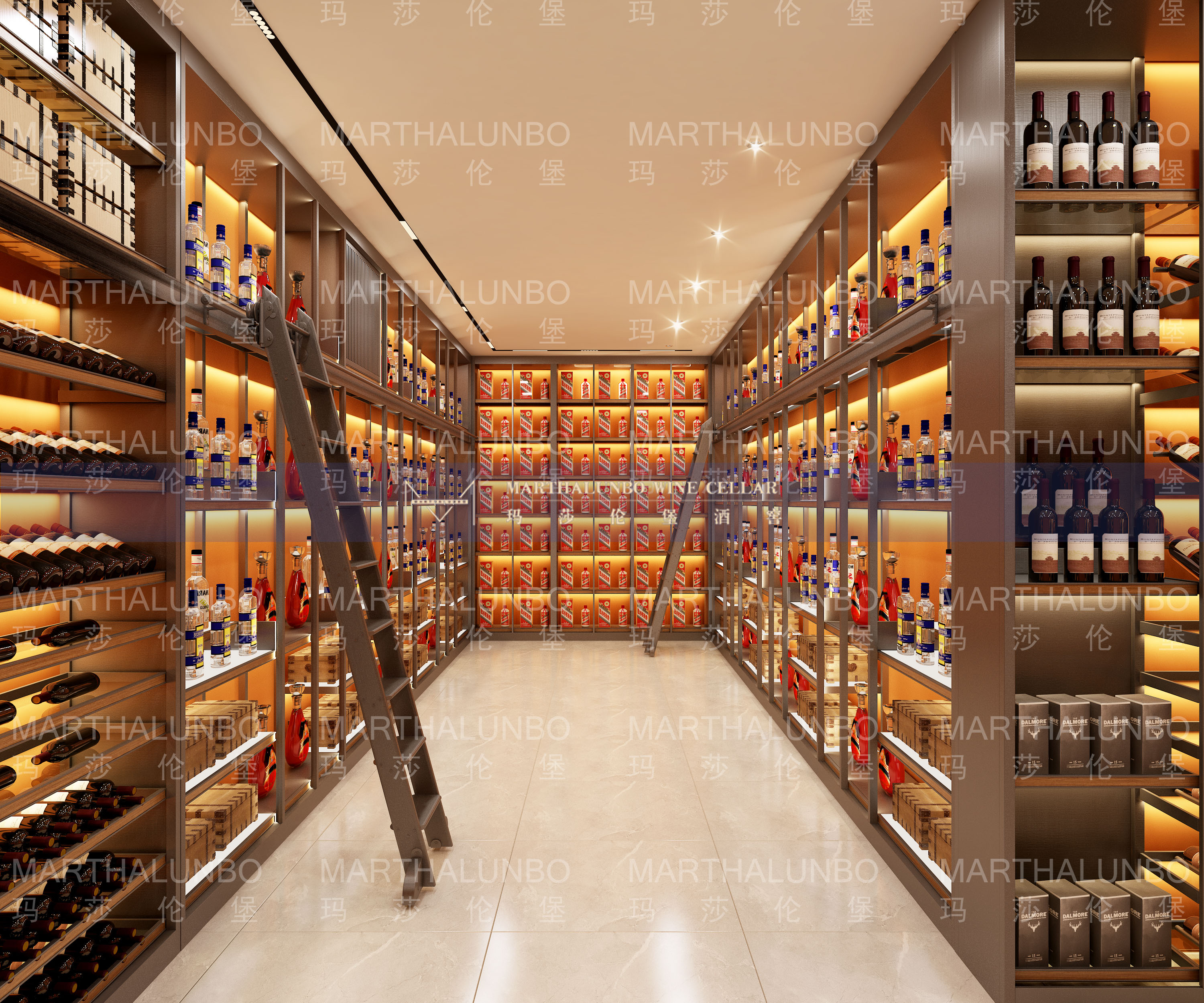 會(huì)所下沉式酒窖